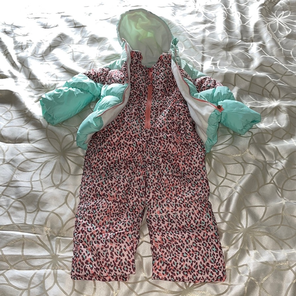 Toddler snow pantsuit with jacket